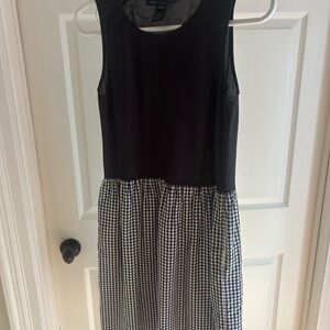 Marc by Marc Jacobs, navy blue  and White Gingham Dress: light cotton.